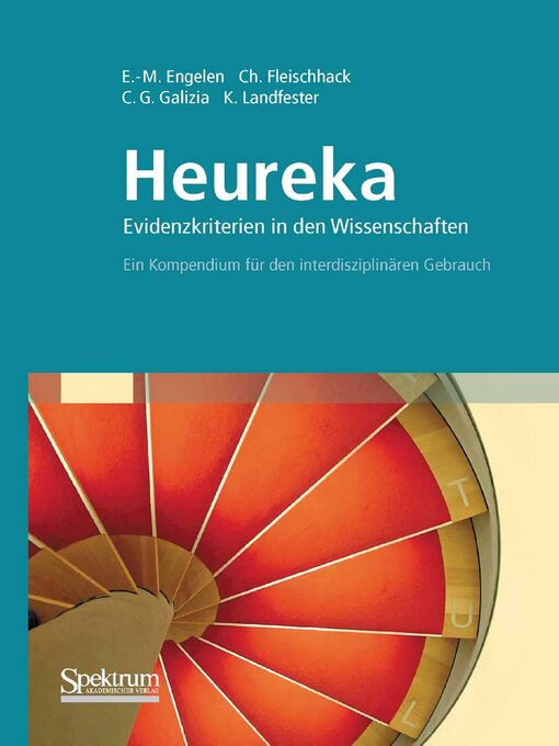Title details for Heureka--Evidenzkriterien in den Wissenschaften by Eva-Maria Engelen - Available